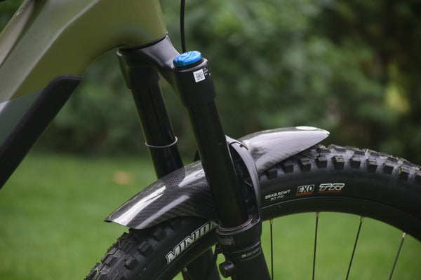 EPA MTB front & rear mudguards kit (carbon fibre) SHORT VERSION - EPA Bicycle Fenders | Ebikes Parts and Accessories