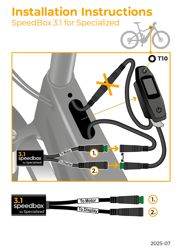 Speedbox 3.1 for SPECIALIZED - SpeedBox Bicycle Computer Accessories | Ebikes Parts and Accessories