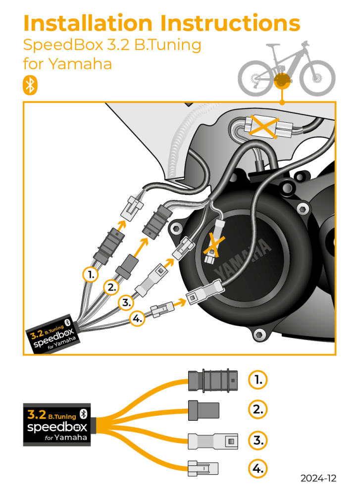 Speedbox 3.2 B.TUNING for Yamaha (PW-X, SE, TE, X2, ST)