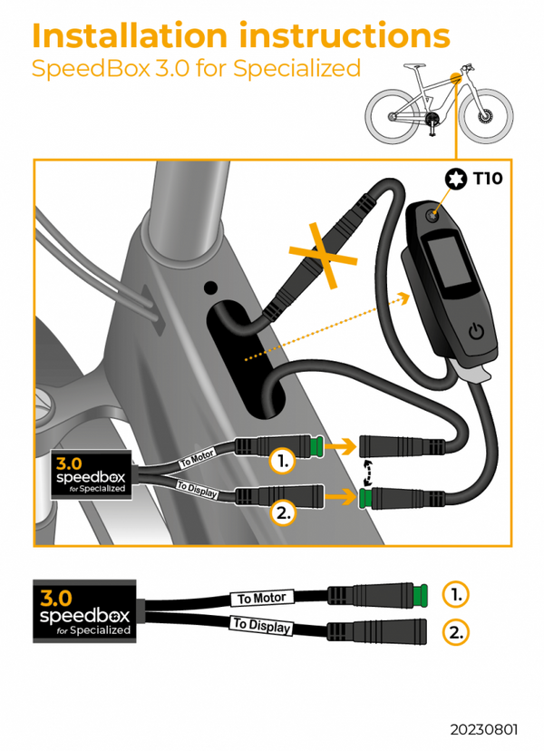 Speedbox 3.0 for SPECIALIZED - SpeedBox Bicycle Computer Accessories | Ebikes Parts and Accessories