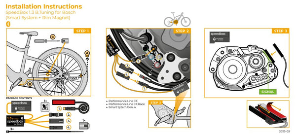 SpeedBox 1.3 for Bosch (BDU37) - SpeedBox Bicycle Computer Accessories | Ebikes Parts and Accessories
