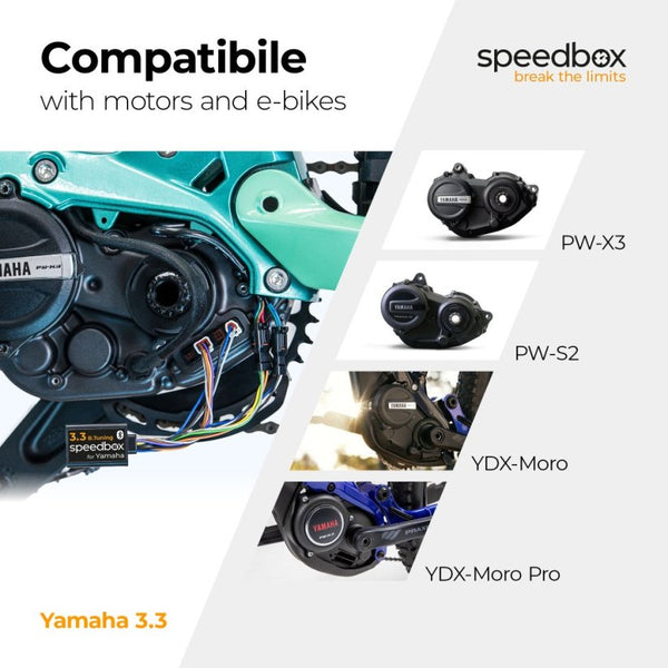 SpeedBox 3.3 for Yamaha PW-X3, PW-S2, PW-XM - SpeedBox Bicycle Computer Accessories | Ebikes Parts and Accessories