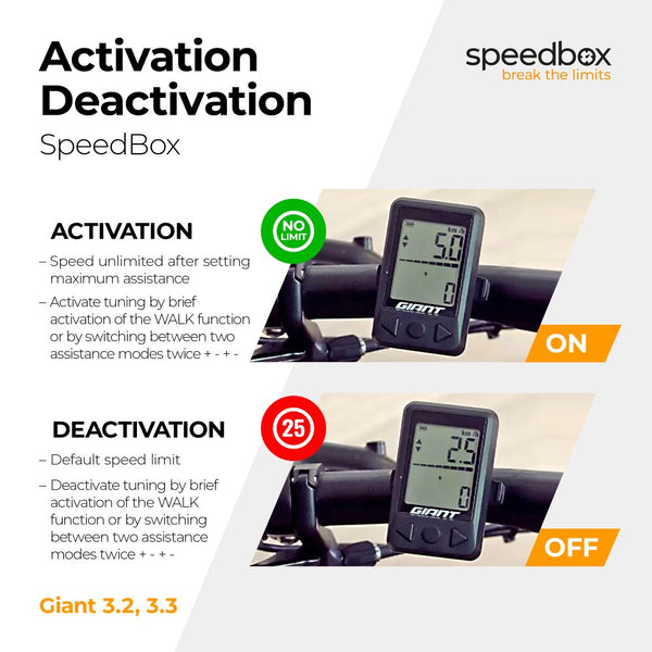 Speedbox 3.2 B.TUNING for GIANT - Speedbox Bicycle Computer Accessories | Ebikes Parts and Accessories