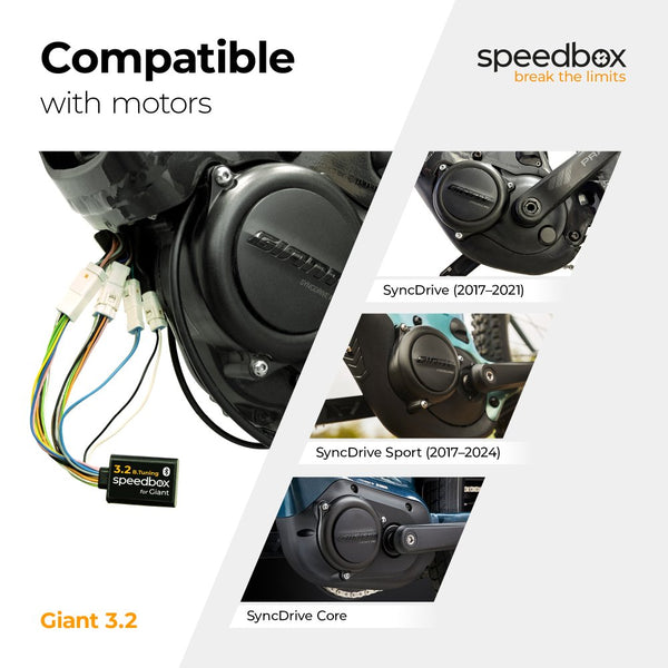 Speedbox 3.2 B.TUNING for GIANT - Speedbox Bicycle Computer Accessories | Ebikes Parts and Accessories