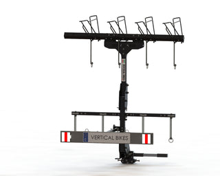 VERTICAL BIKE RACK - 4 Bicycles - Vertical Bikes Bicycle Accessories | Ebikes Parts and Accessories