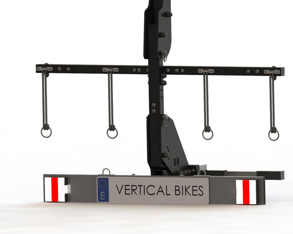 VERTICAL BIKE RACK - 4 Bicycles - Vertical Bikes Bicycle Accessories | Ebikes Parts and Accessories