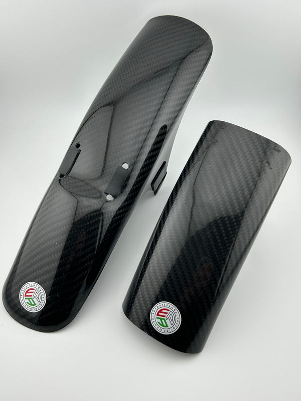 EPA MTB front & rear mudguards kit (carbon fibre) SHORT VERSION - EPA Bicycle Fenders | Ebikes Parts and Accessories