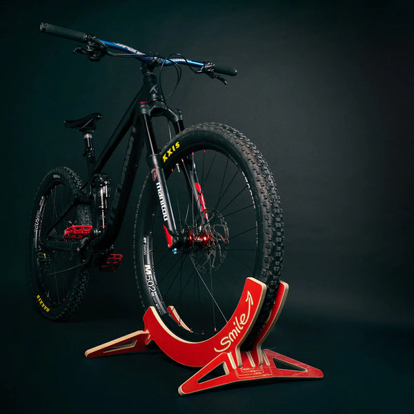 MTB HOPPER - SMILE BIKE STAND - Black - MTB HOPPER Bicycle Accessories | Ebikes Parts and Accessories