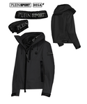 Plein Sport MAN OUTWEAR - Padded Jacket Black- UPPS25E99 - Plein Sport Sporting Goods | Ebikes Parts and Accessories