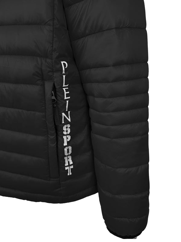 Plein Sport MAN OUTWEAR - Padded Jacket Black- UPPS05D99 - Plein Sport Sporting Goods | Ebikes Parts and Accessories