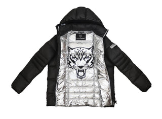 Plein Sport MAN OUTWEAR - Padded Jacket / Bomber Black- UPPS26E99 - Plein Sport Sporting Goods | Ebikes Parts and Accessories
