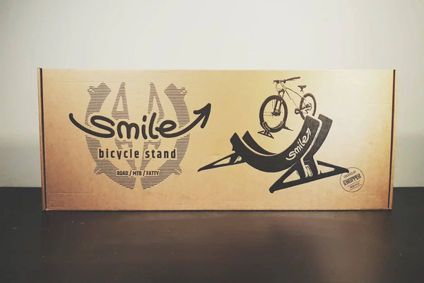 MTB HOPPER - SMILE BIKE STAND - Black - MTB HOPPER Bicycle Accessories | Ebikes Parts and Accessories