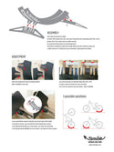 MTB HOPPER - SMILE BIKE STAND - Black - MTB HOPPER Bicycle Accessories | Ebikes Parts and Accessories