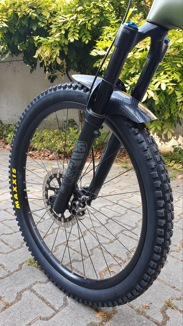 EPA MTB front & rear mudguards kit (carbon fibre) SHORT VERSION - EPA Bicycle Fenders | Ebikes Parts and Accessories