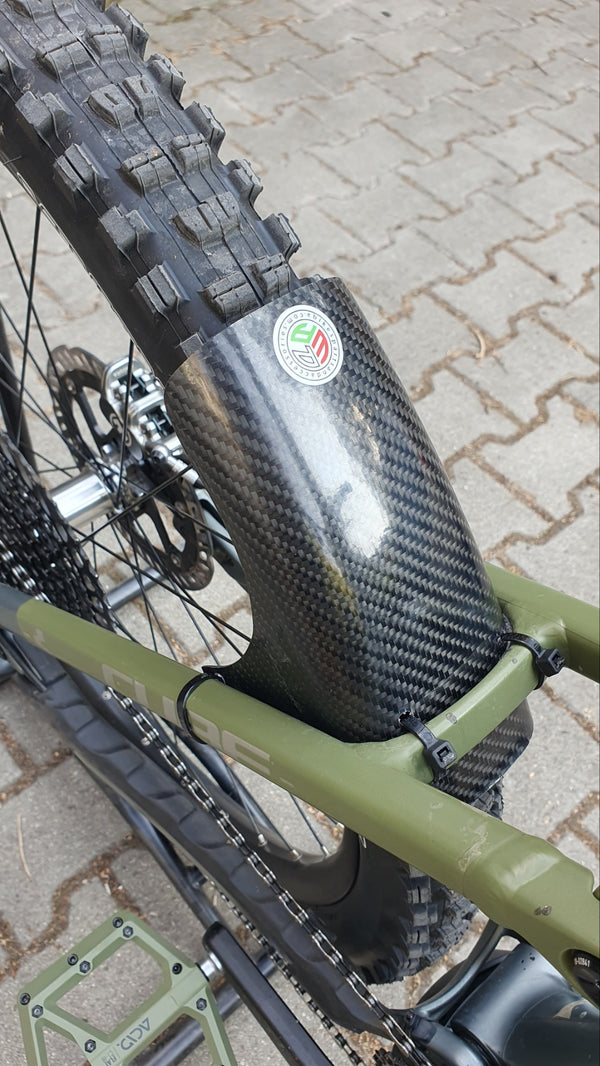 EPA MTB front & rear mudguards kit (carbon fibre) SHORT VERSION - EPA Bicycle Fenders | Ebikes Parts and Accessories