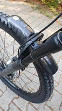 EPA MTB front & rear mudguards kit (carbon fibre) SHORT VERSION - EPA Bicycle Fenders | Ebikes Parts and Accessories