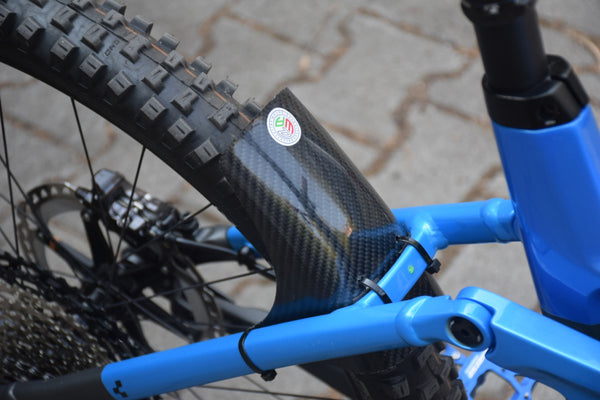 EPA MTB front & rear mudguards kit (carbon fibre) LONG VERSION - EPA Bicycle Fenders | Ebikes Parts and Accessories