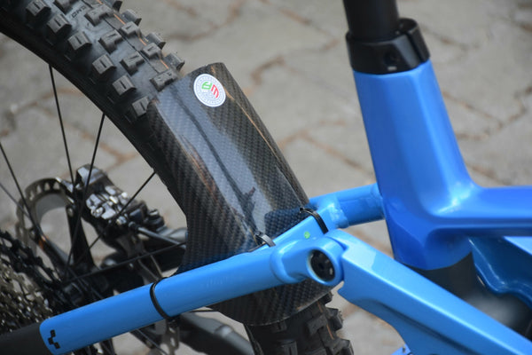 EPA MTB front & rear mudguards kit (carbon fibre) LONG VERSION - EPA Bicycle Fenders | Ebikes Parts and Accessories