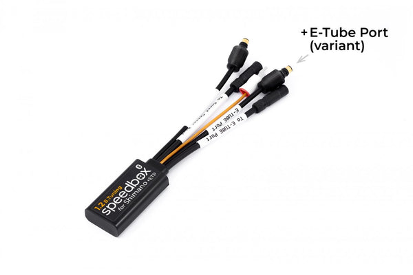 Speedbox 1.2 B.Tuning + E-TUBE PORT for SHIMANO E8000, E7000, E6100, E5000 - SpeedBox Bicycle Computer Accessories | Ebikes Parts and Accessories