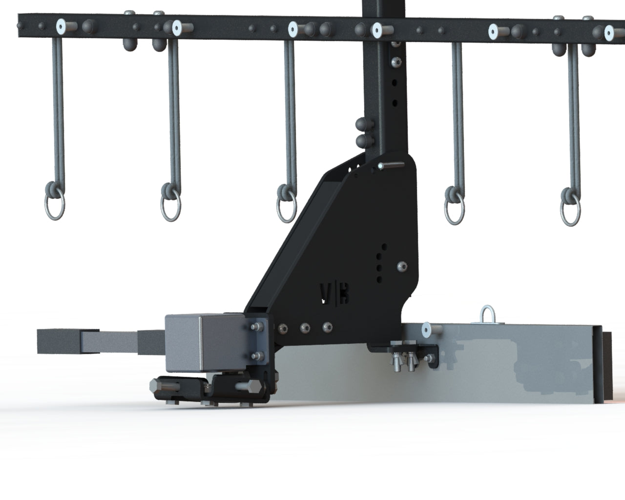 VERTICAL BIKE RACK - 5 Bicycles