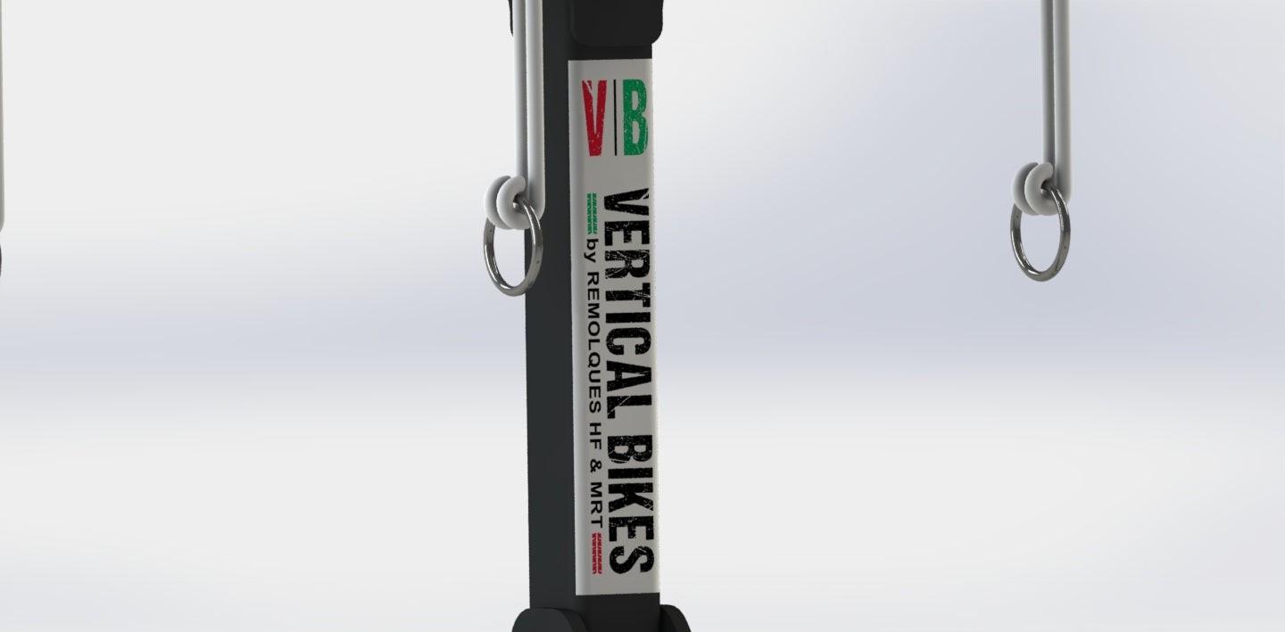 VERTICAL BIKE RACK - 5 Bicycles