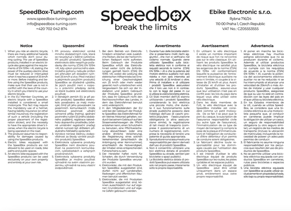 Speedbox 3.0 for BOSCH - NO Smart System + Crank Puller - SpeedBox Bicycle Computer Accessories | Ebikes Parts and Accessories