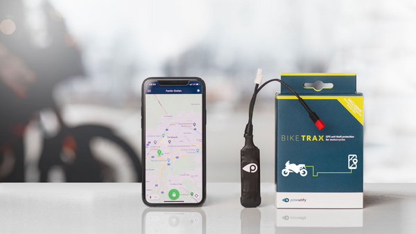 BikeTrax GPS TRACKER for MOTORCYCLES - PowUnity Bicycle Computer Accessories | Ebikes Parts and Accessories