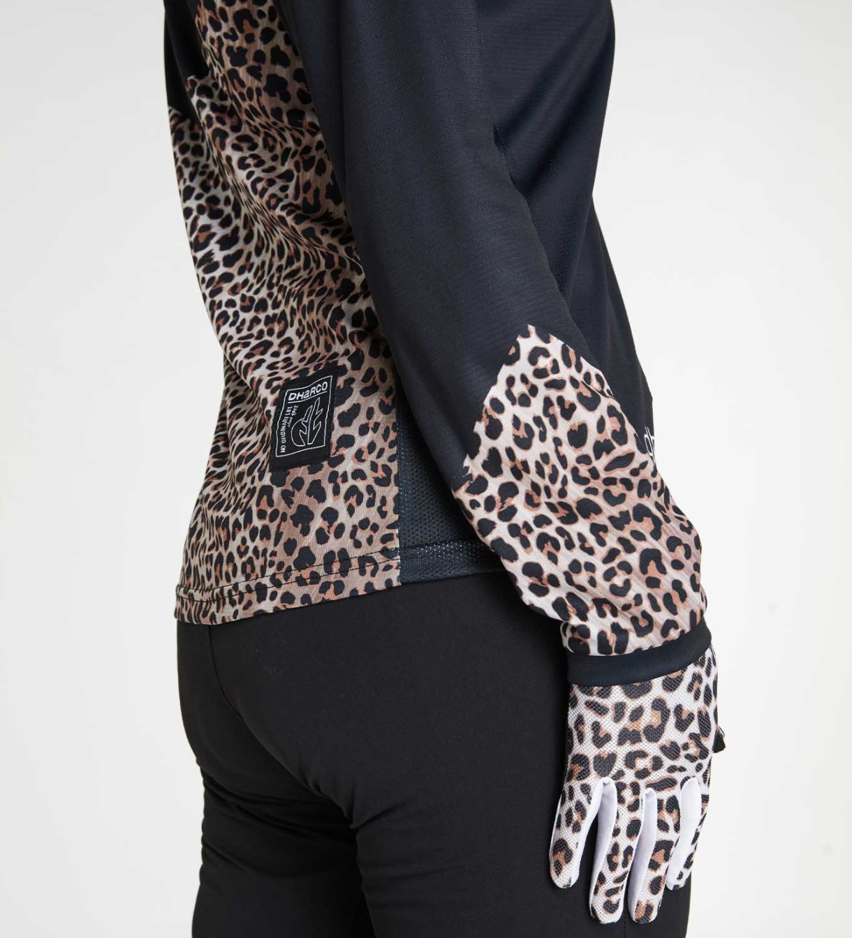 DHaRCO WOMENS GRAVITY JERSEY - LEOPARD