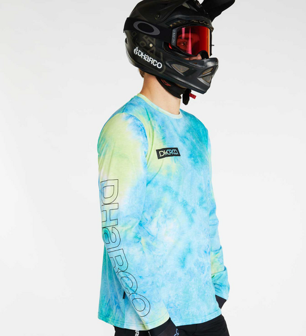 DHaRCO MENS TECH LONG SLEEVE TEE - TIE DYE - DHaRCO Cycling Apparel & Accessories | Ebikes Parts and Accessories