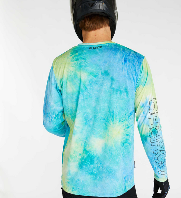 DHaRCO MENS TECH LONG SLEEVE TEE - TIE DYE - DHaRCO Cycling Apparel & Accessories | Ebikes Parts and Accessories