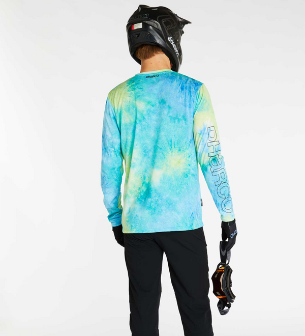 DHaRCO MENS TECH LONG SLEEVE TEE - TIE DYE - DHaRCO Cycling Apparel & Accessories | Ebikes Parts and Accessories