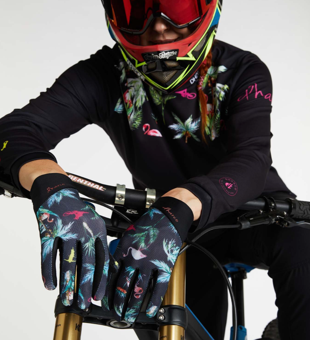 DHaRCO WOMENS GLOVES - FLAMINGO