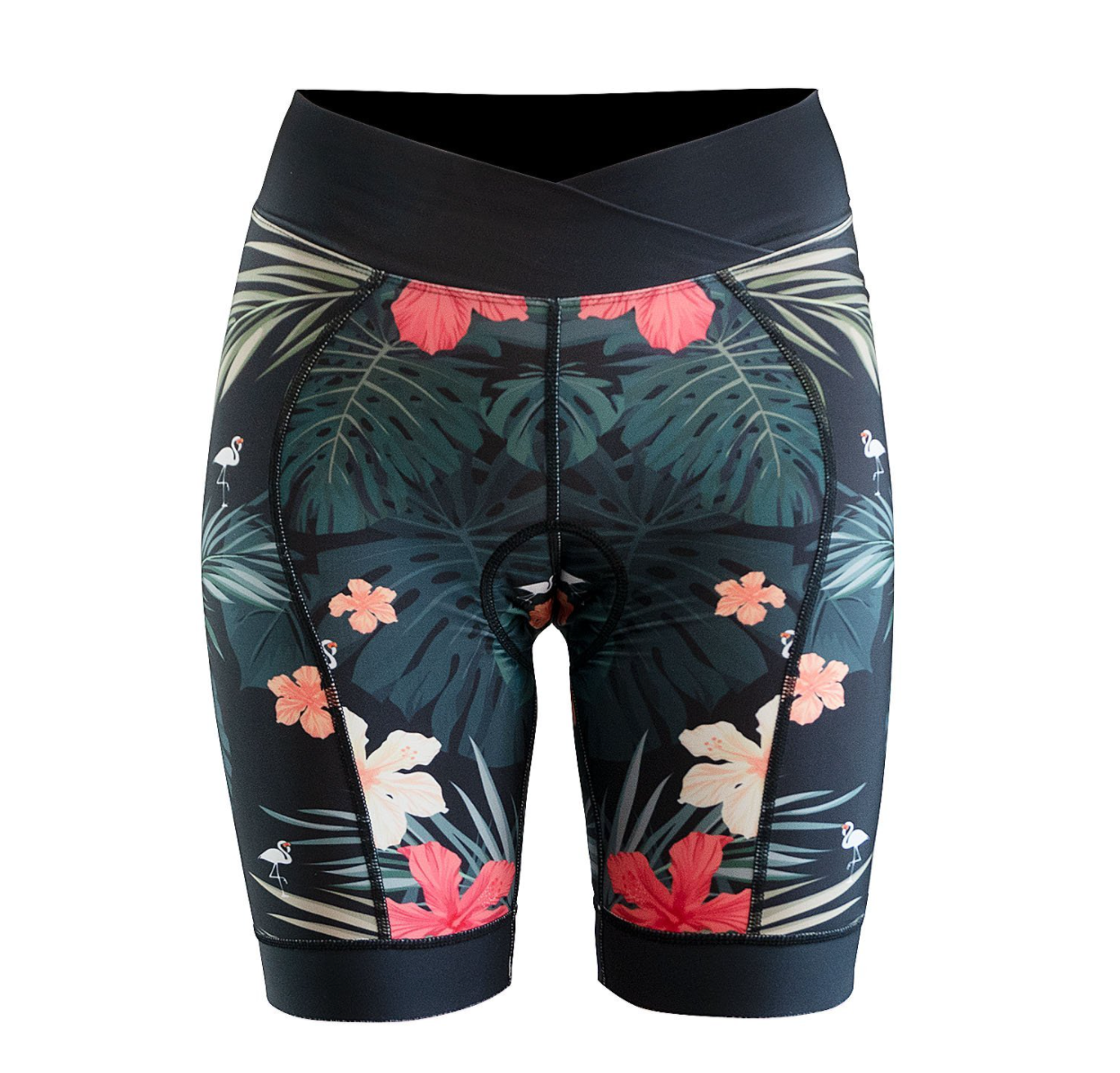 DHaRCO WOMENS PADDED PARTY PANTS - HAWAIIAN FLAMINGO