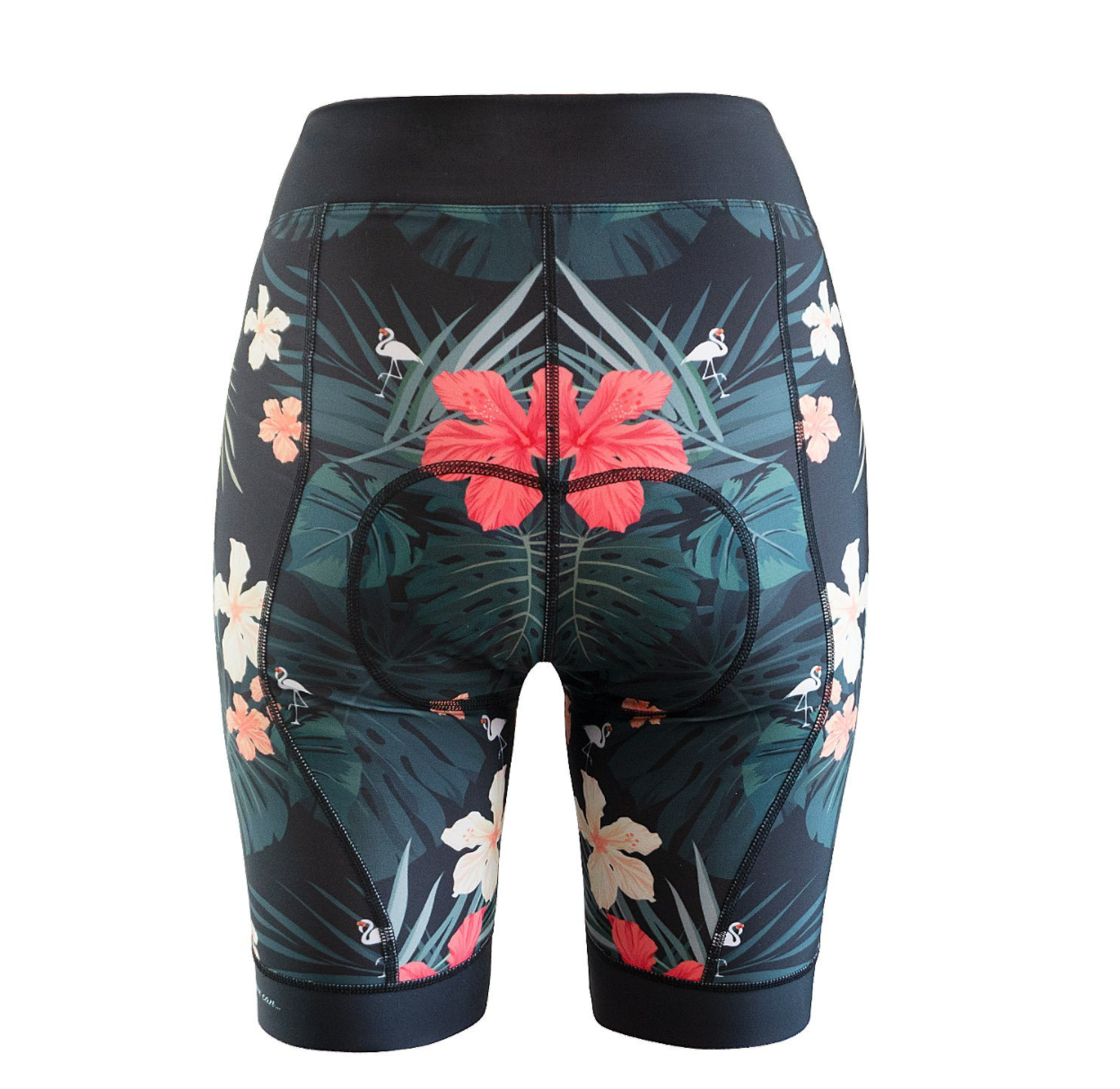 DHaRCO WOMENS PADDED PARTY PANTS - HAWAIIAN FLAMINGO