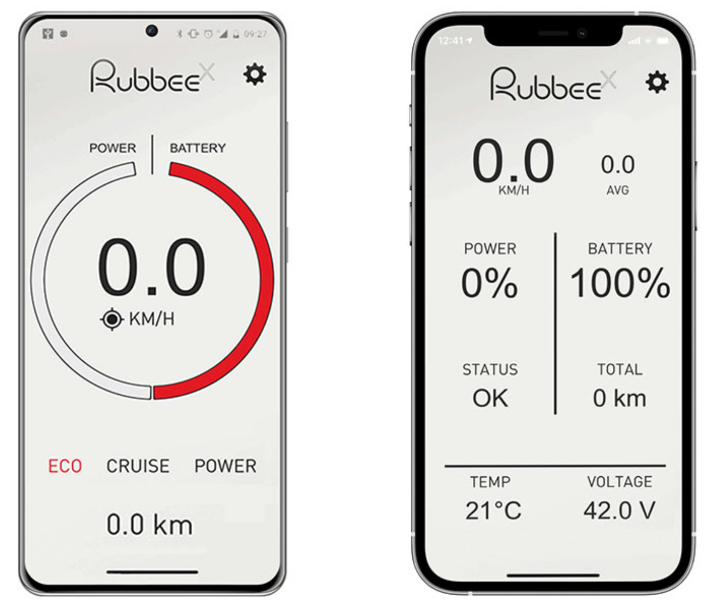 RUBBEE + 2 Extra Batteries