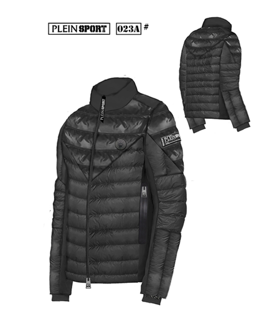 Plein Sport MAN OUTWEAR - Padded Jacket Black- UPPS23Q99