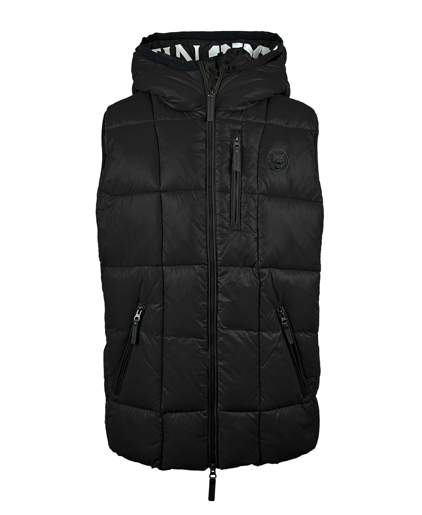 Plein Sport MAN OUTWEAR - Padded Sleeveless Jacket Black- UPPS30S99